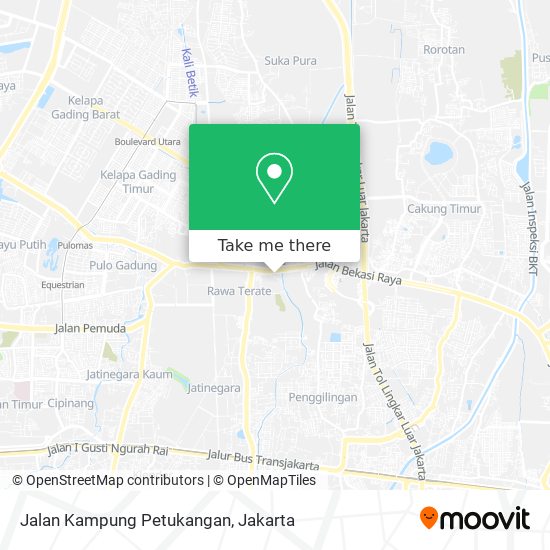 Jalan Kampung Petukangan map