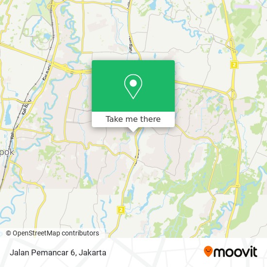 Jalan Pemancar 6 map