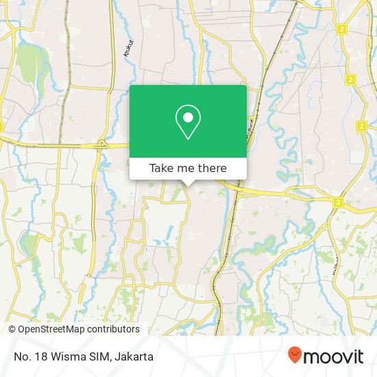 No. 18 Wisma SIM map