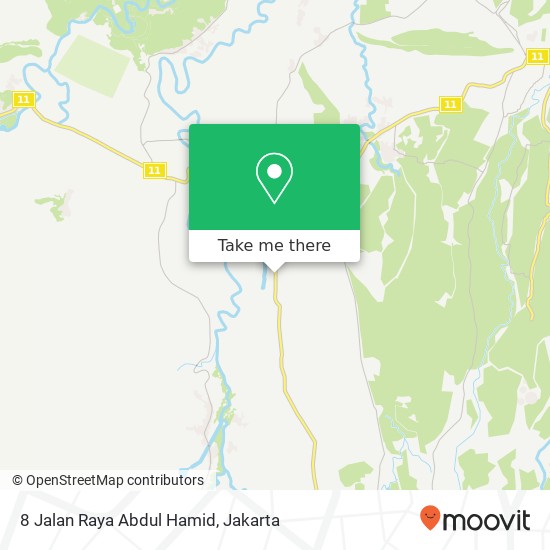 8 Jalan Raya Abdul Hamid map