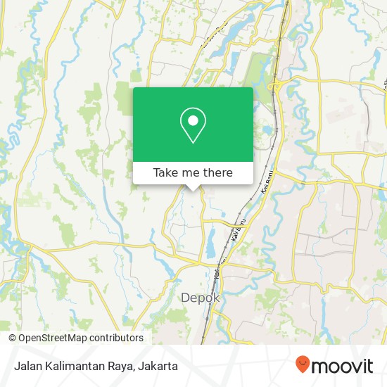 Jalan Kalimantan Raya map