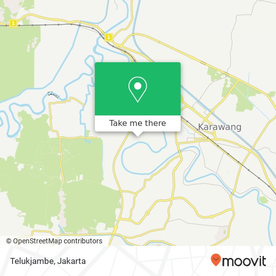 Telukjambe map