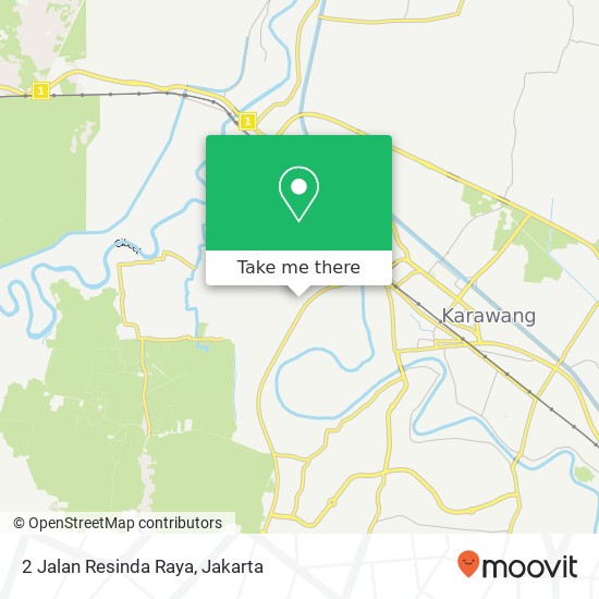 2 Jalan Resinda Raya map