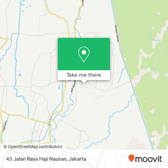 43 Jalan Raya Haji Nausan map