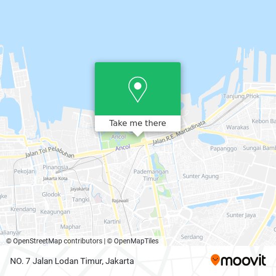 NO. 7 Jalan Lodan Timur map