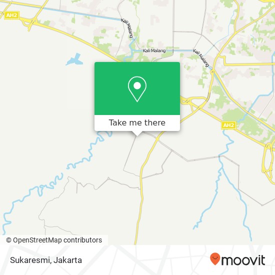 Sukaresmi map