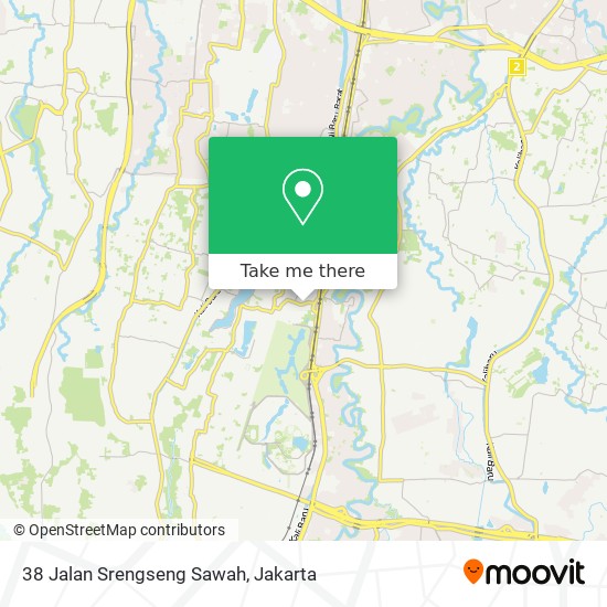 38 Jalan Srengseng Sawah map
