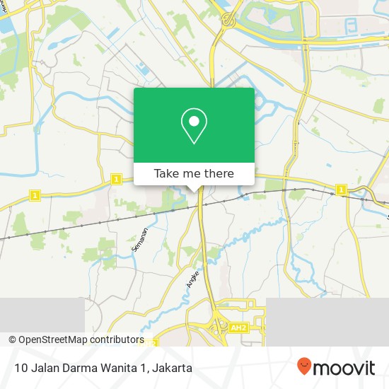 10 Jalan Darma Wanita 1 map