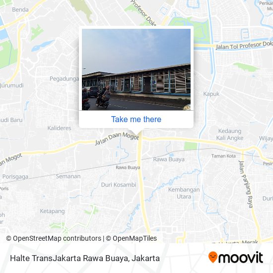 Halte TransJakarta Rawa Buaya map