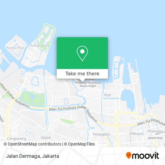 Jalan Dermaga map