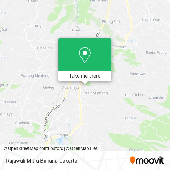 Rajawali Mitra Bahana map