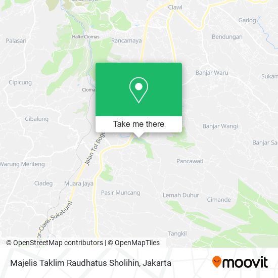 Majelis Taklim Raudhatus Sholihin map