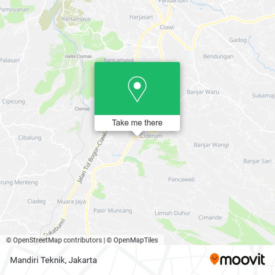 Mandiri Teknik map