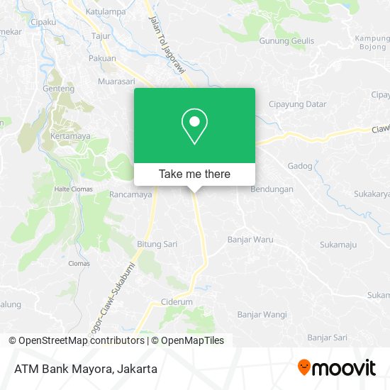 ATM Bank Mayora map