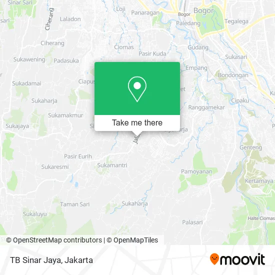 TB Sinar Jaya map