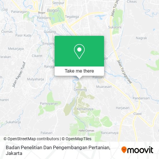 Badan Penelitian Dan Pengembangan Pertanian map