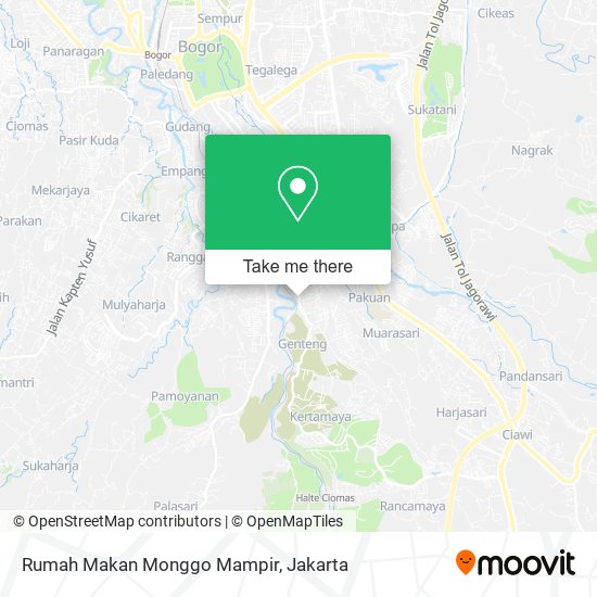 Rumah Makan Monggo Mampir map