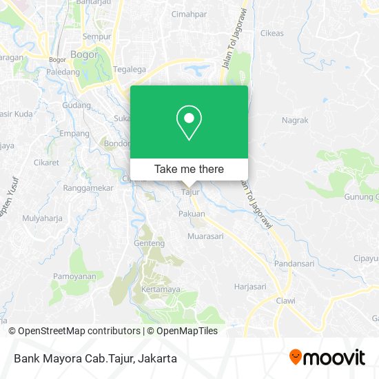 Bank Mayora Cab.Tajur map