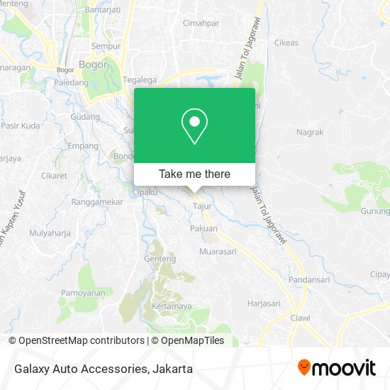 Galaxy Auto Accessories map