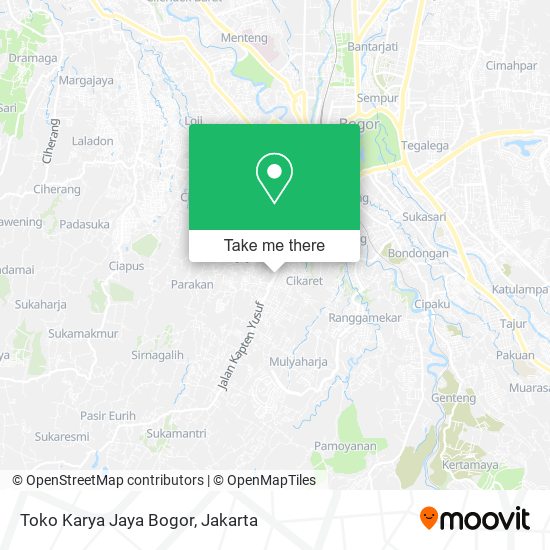 Toko Karya Jaya Bogor map