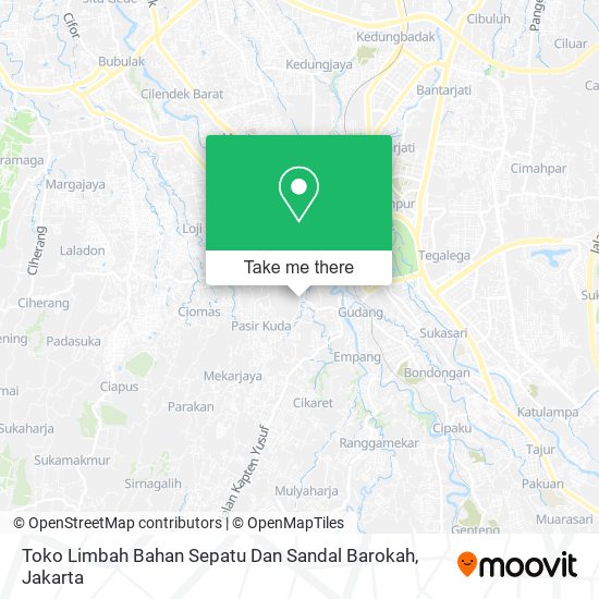 Toko Limbah Bahan Sepatu Dan Sandal Barokah map