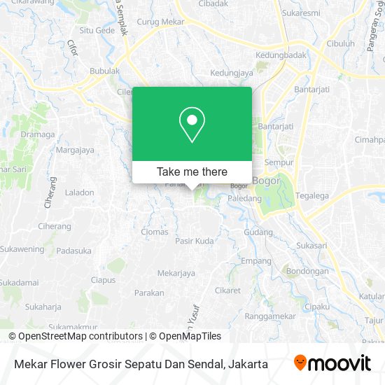 Mekar Flower Grosir Sepatu Dan Sendal map