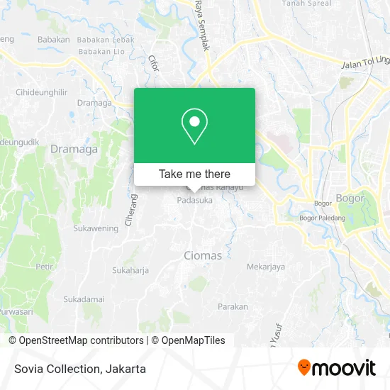 Sovia Collection map