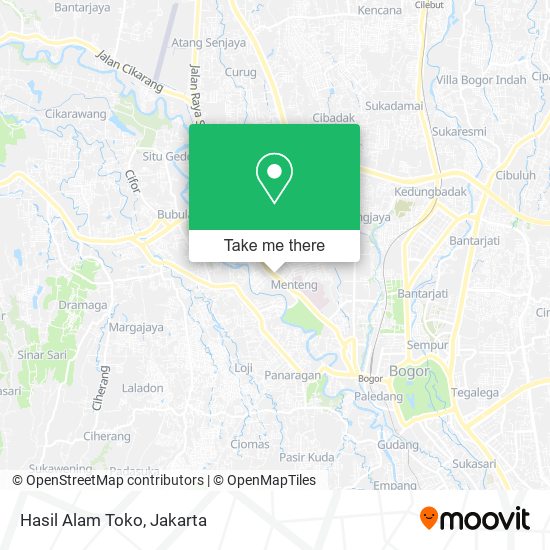 Hasil Alam Toko map