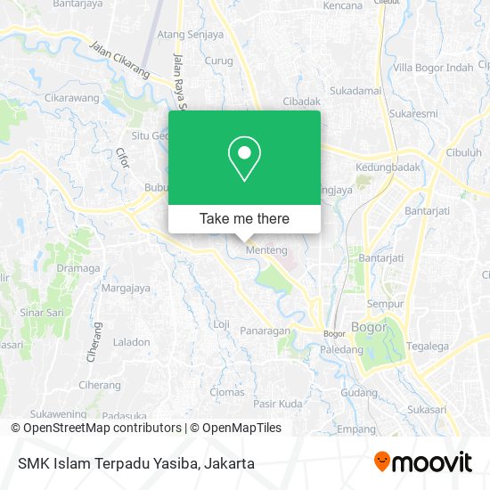 SMK Islam Terpadu Yasiba map