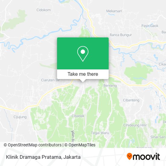 Klinik Dramaga Pratama map