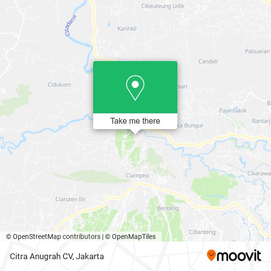 Citra Anugrah CV map