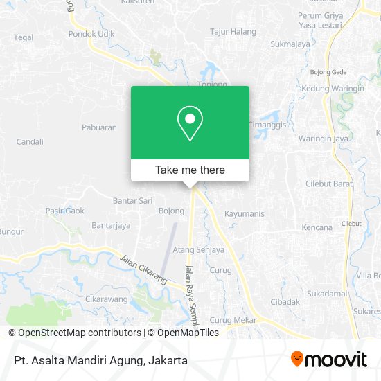 Pt. Asalta Mandiri Agung map