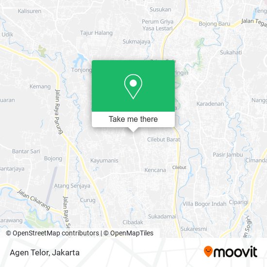 Agen Telor map