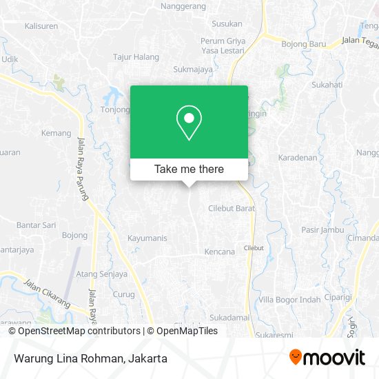 Warung Lina Rohman map