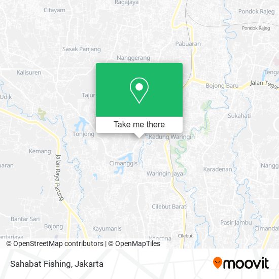 Sahabat Fishing map