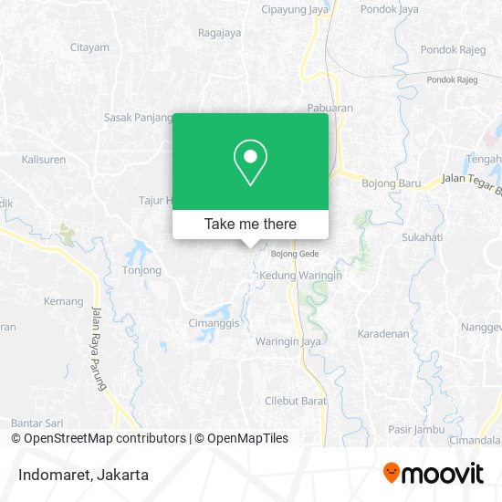 Indomaret map