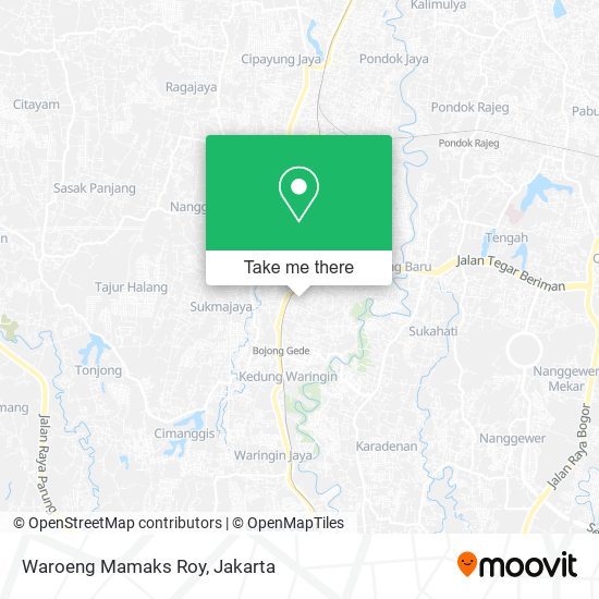 Waroeng Mamaks Roy map