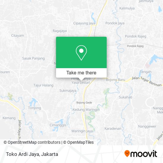 Toko Ardi Jaya map