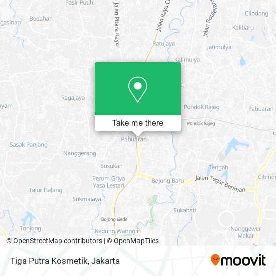 Tiga Putra Kosmetik map