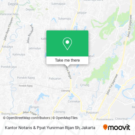 Kantor Notaris & Ppat Yunirman Rijan Sh map