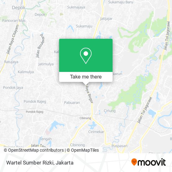 Wartel Sumber Rizki map