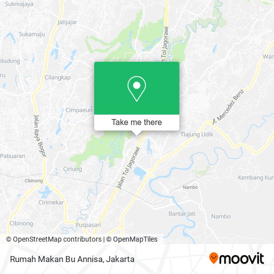 Rumah Makan Bu Annisa map