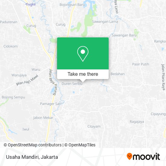 Usaha Mandiri map