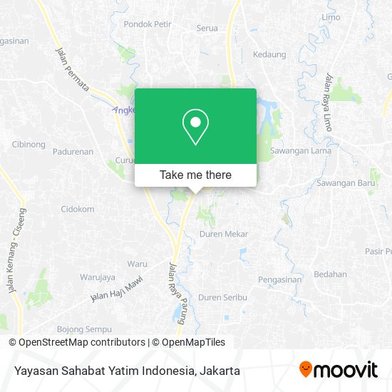 Yayasan Sahabat Yatim Indonesia map