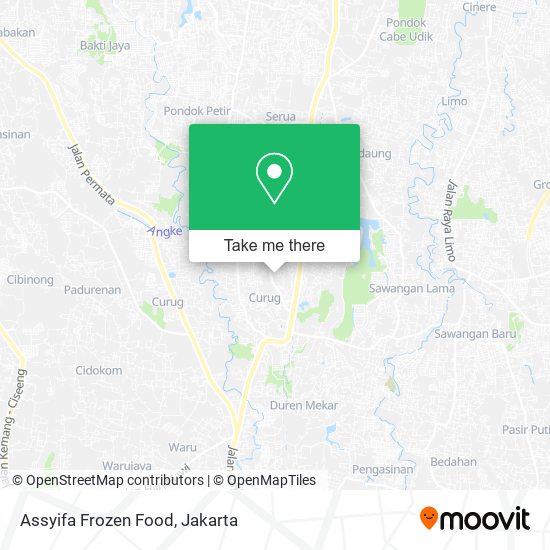 Assyifa Frozen Food map