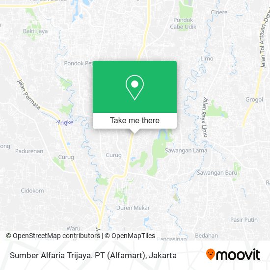 Sumber Alfaria Trijaya. PT (Alfamart) map
