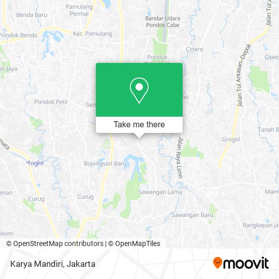 Karya Mandiri map