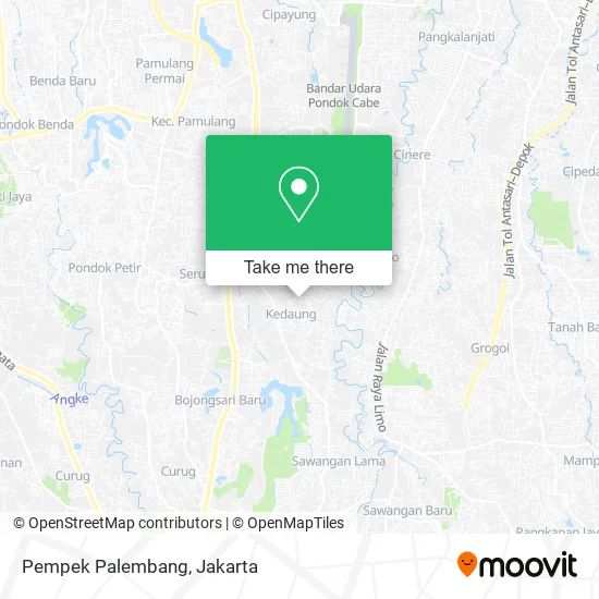 Pempek Palembang map