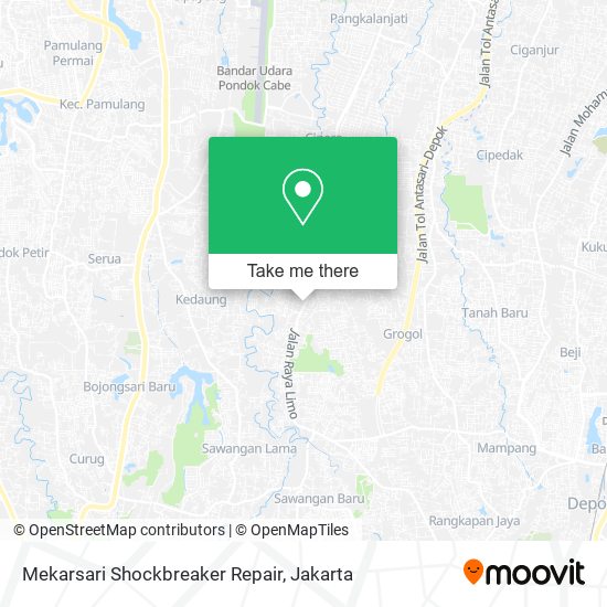 Mekarsari Shockbreaker Repair map