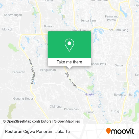 Restoran Cigwa Panoram map